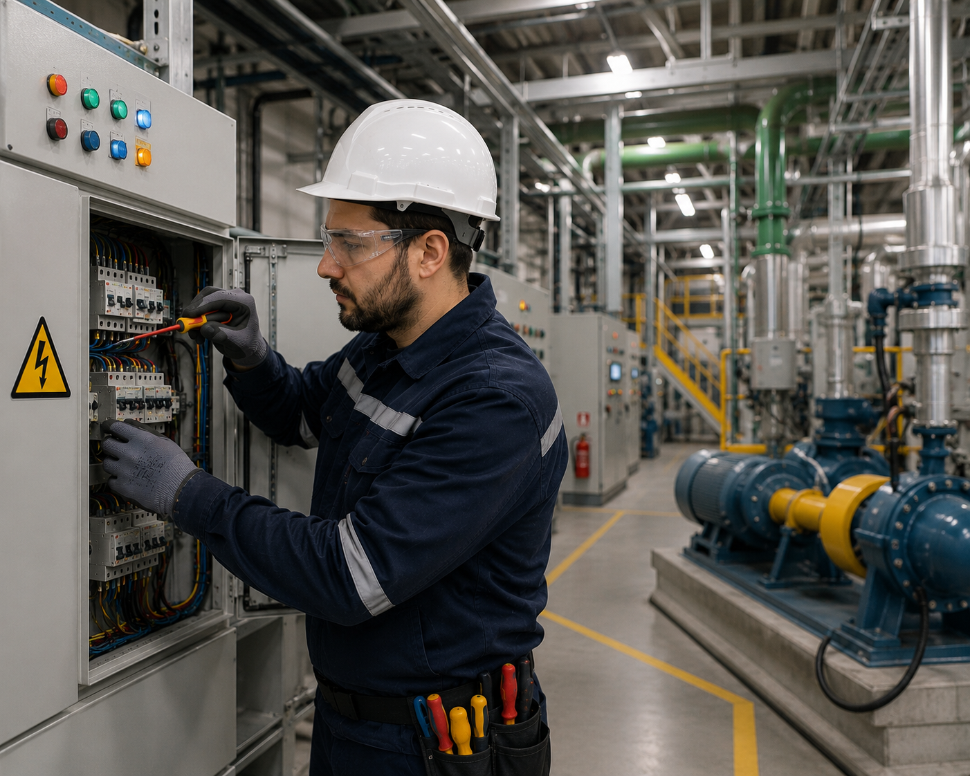 Endüstriyel Tesis Elektrik Tesisatı