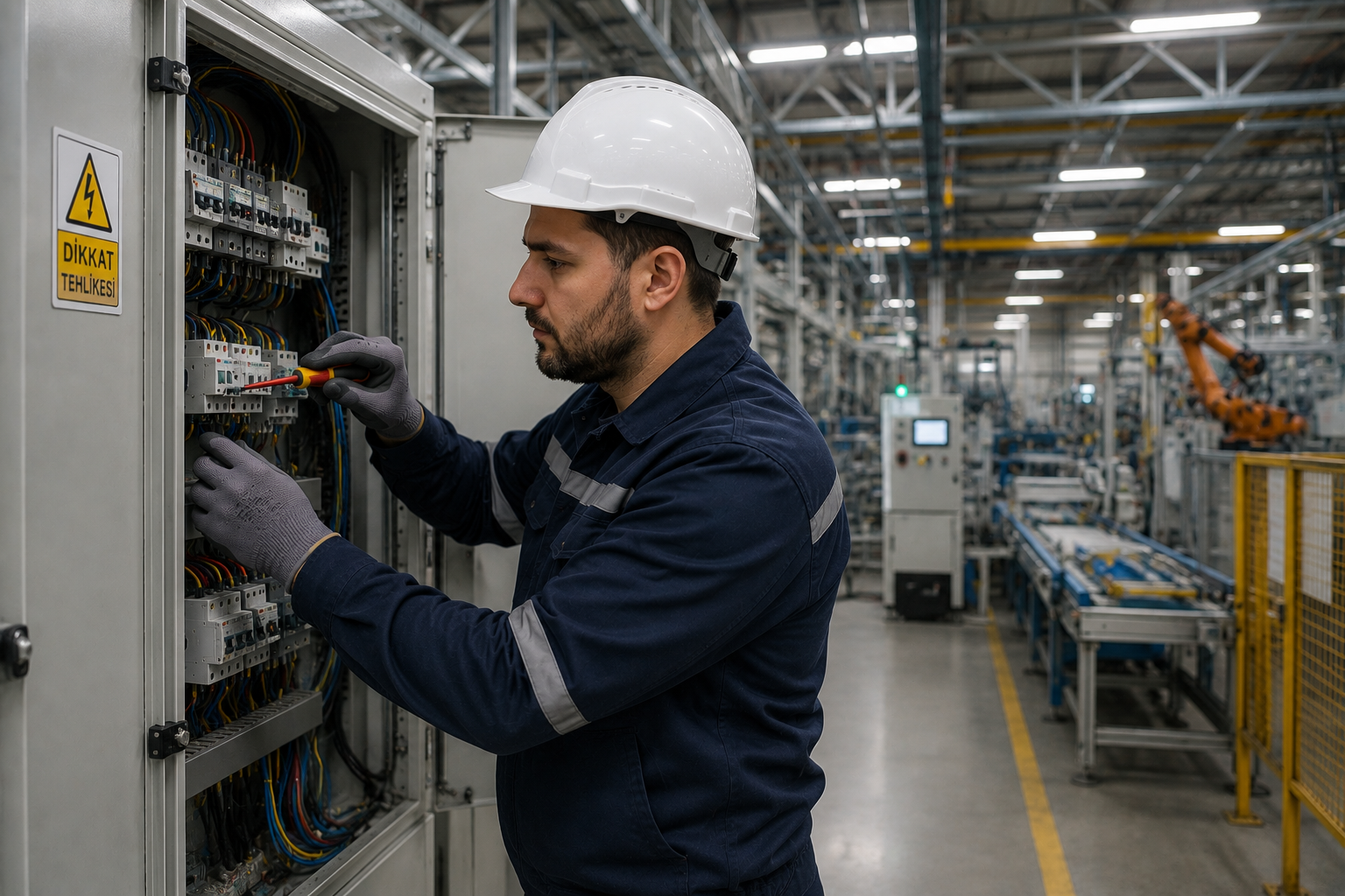 Fabrika Elektrik Altyapısı